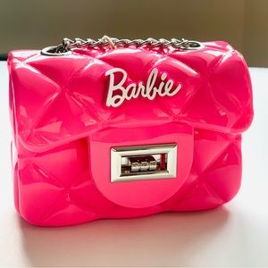 NWT LIMITED EDITION JELLY BARBIE PURSE